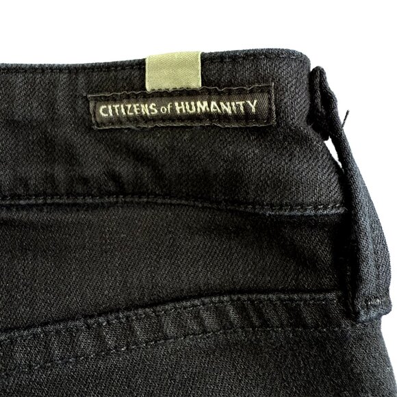 CITIZENS of HUMANITY Brixton Skinny Jeans Women’s Size 26 Black Stretch Denim - Picture 7 of 16